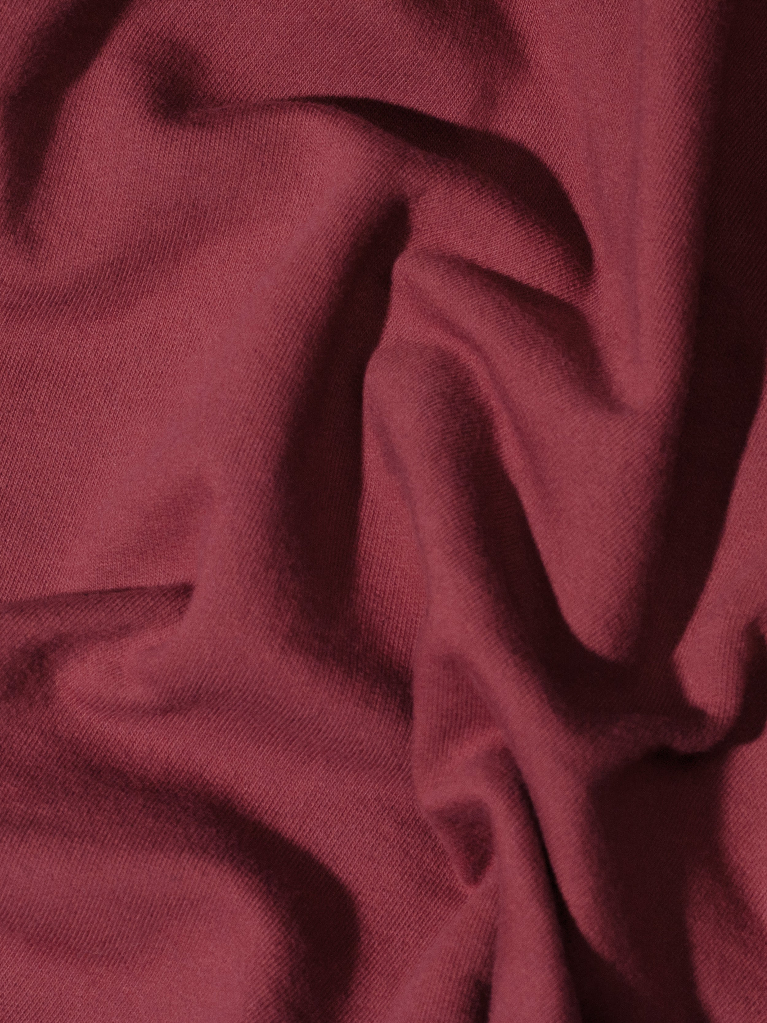 Organic Cotton Fleece Hoodie #color_maroon