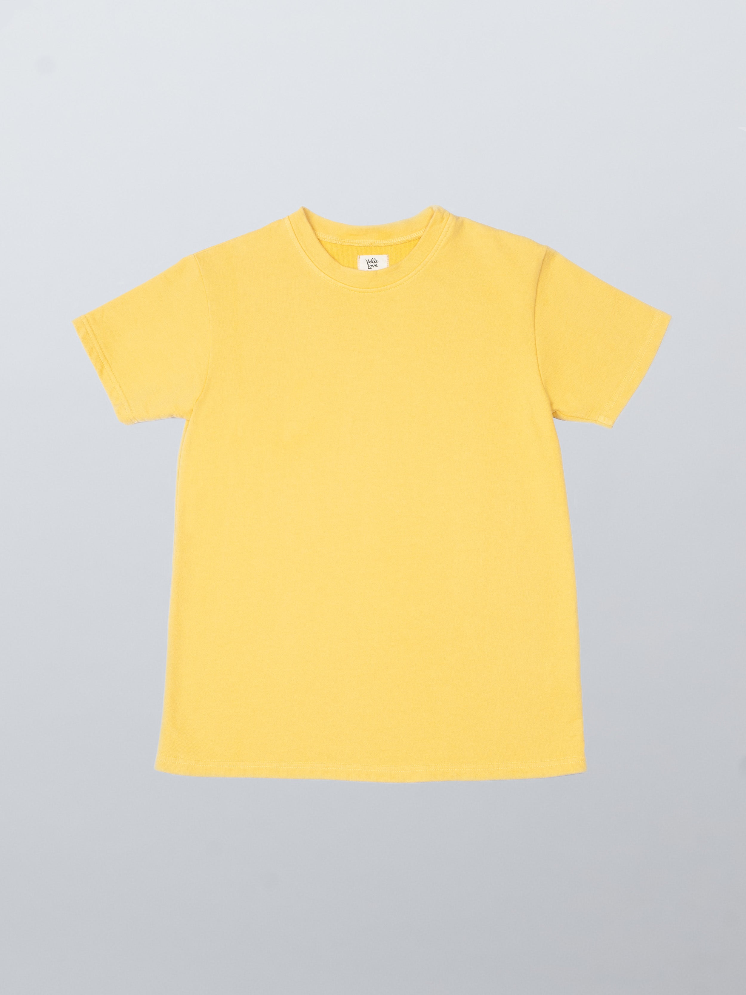 Organic Cotton Heavyweight T-Shirt #color_yellow mustard