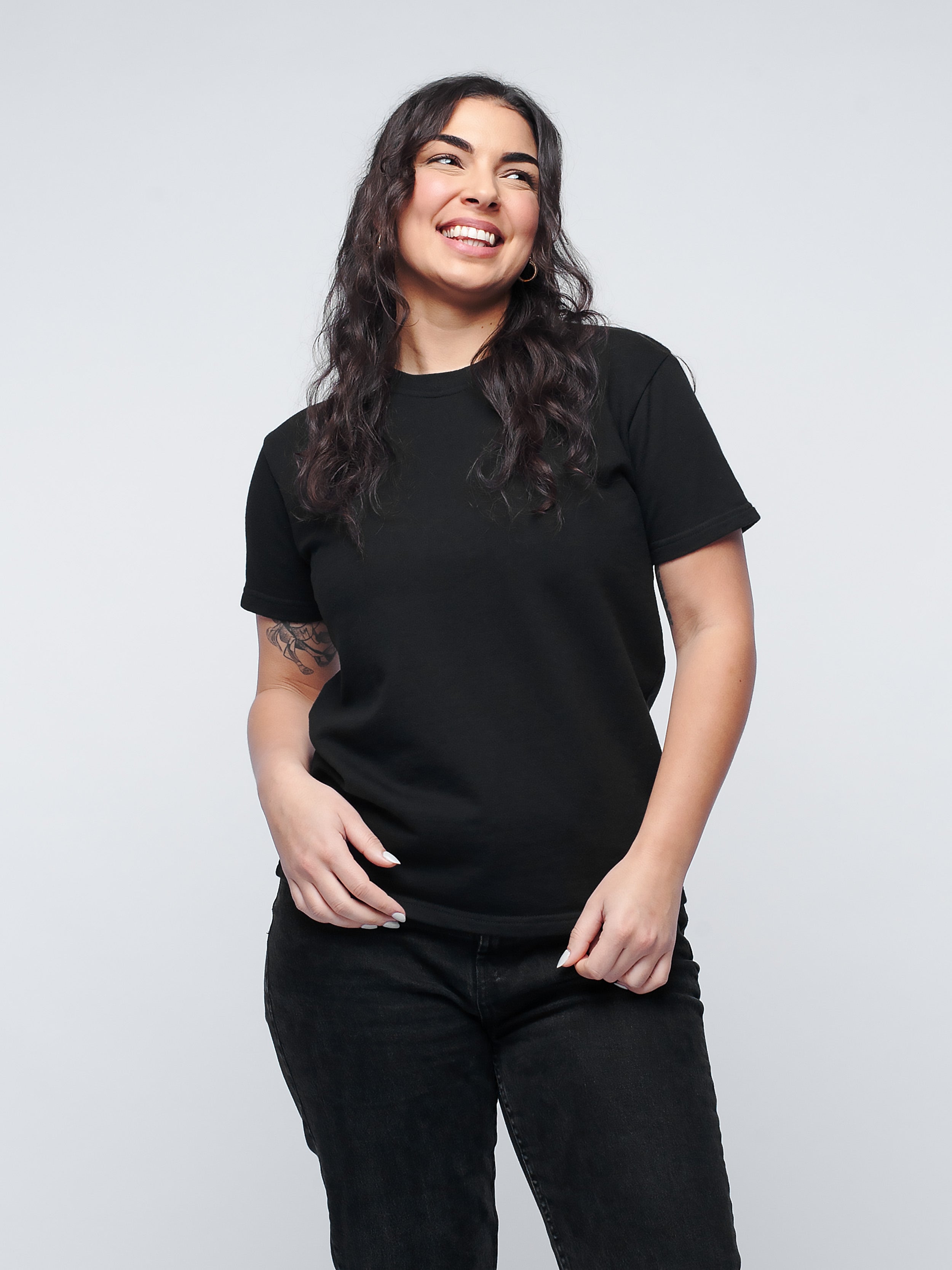 Organic Cotton Heavyweight T-Shirt #color_black