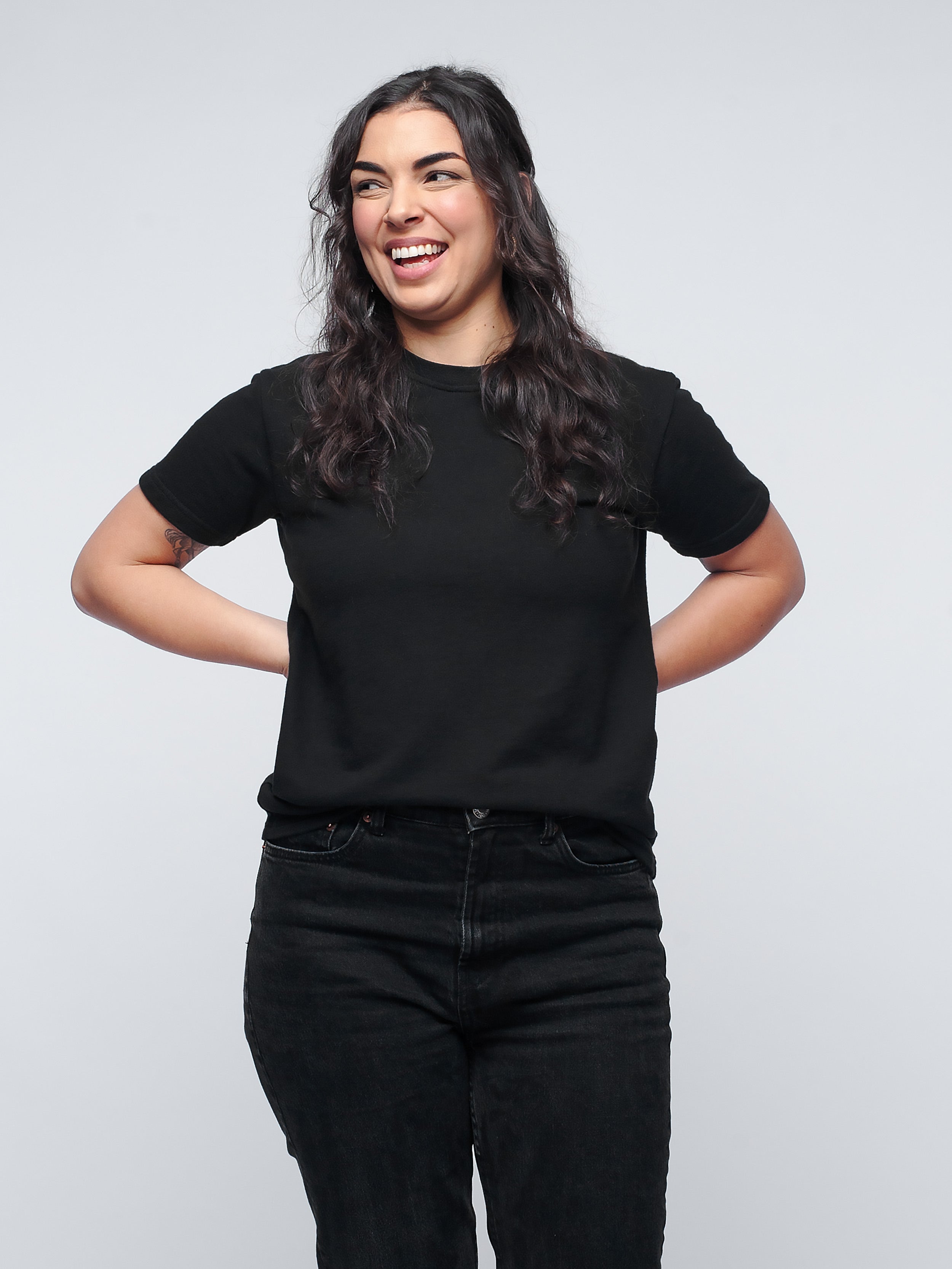 Organic Cotton Heavyweight T-Shirt #color_black