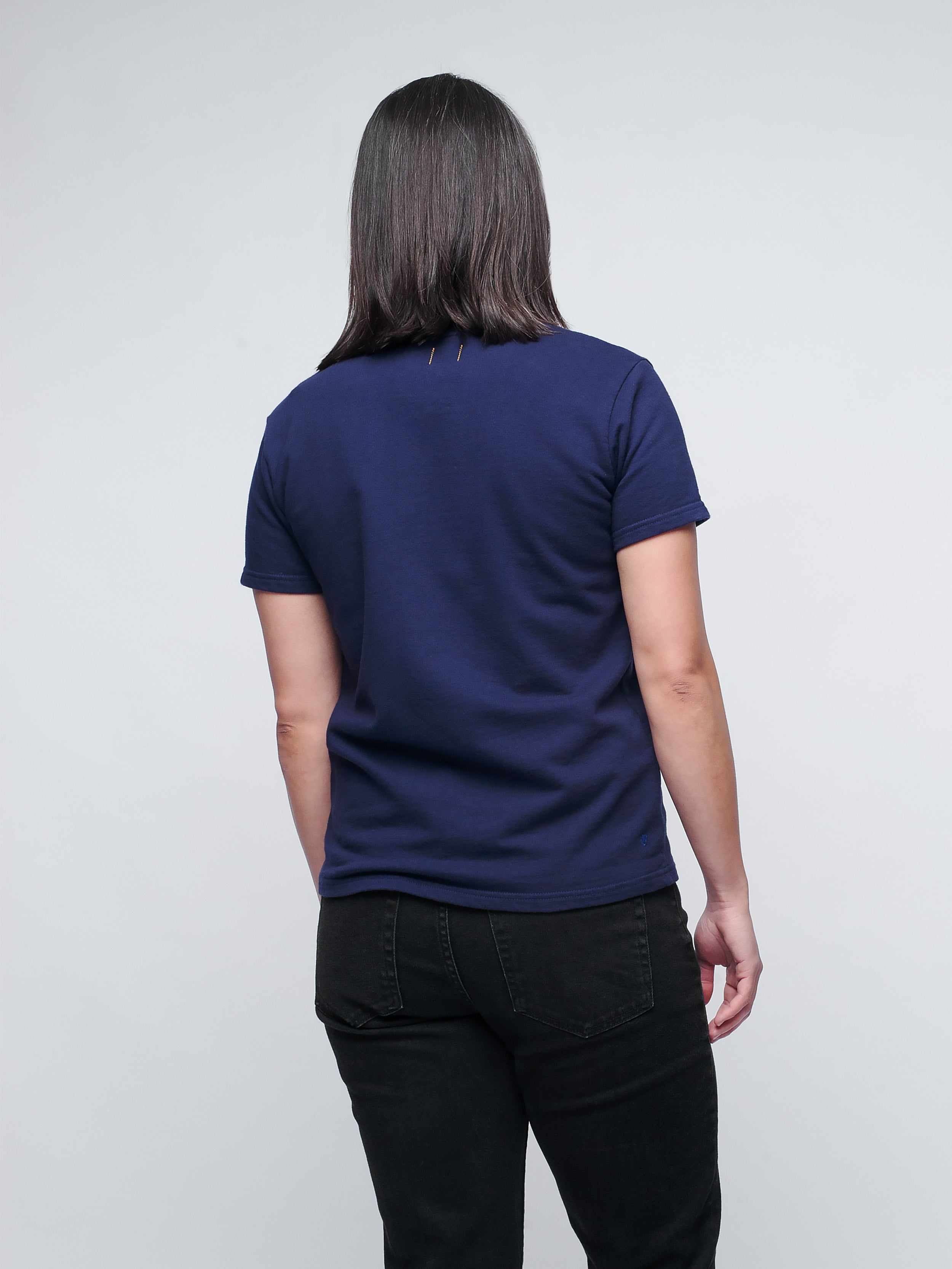 Organic Cotton Heavyweight T-Shirt #color_navy blue