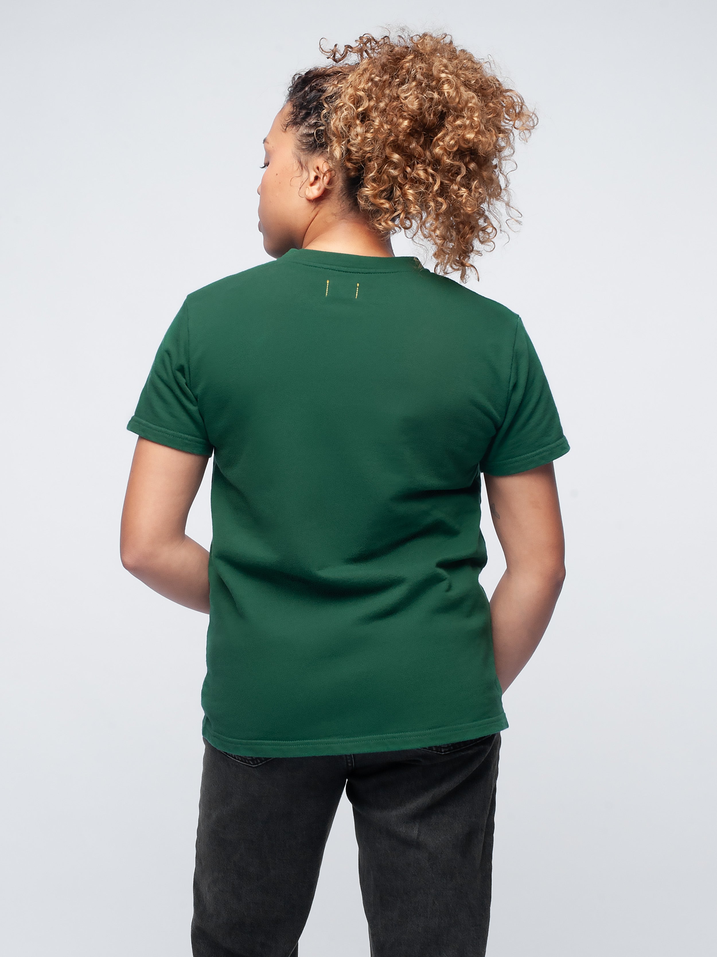 Organic Cotton Heavyweight T-Shirt #color_forest green