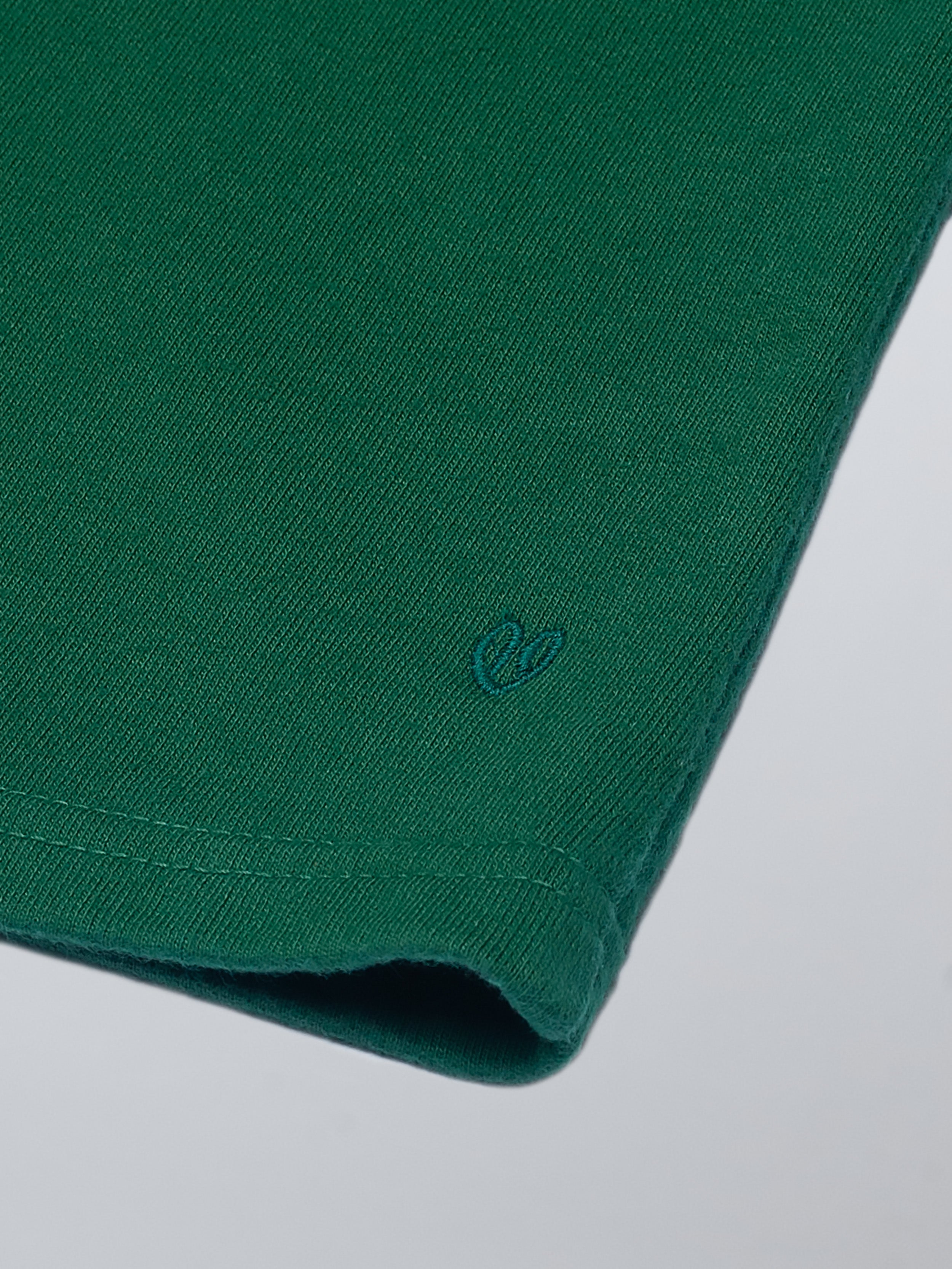 Organic Cotton Heavyweight T-Shirt #color_forest green