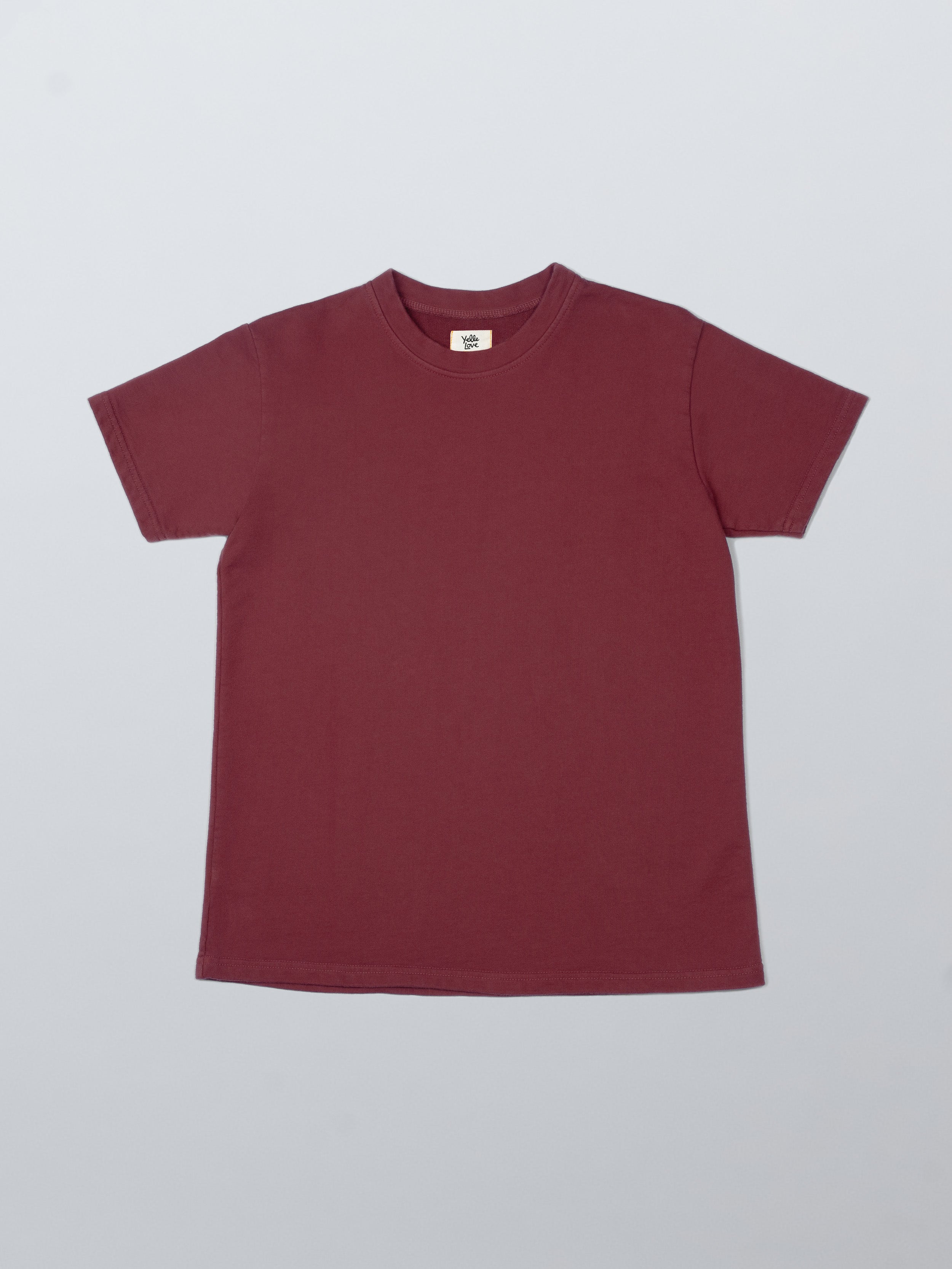 Organic Cotton Heavyweight T-Shirt #color_maroon