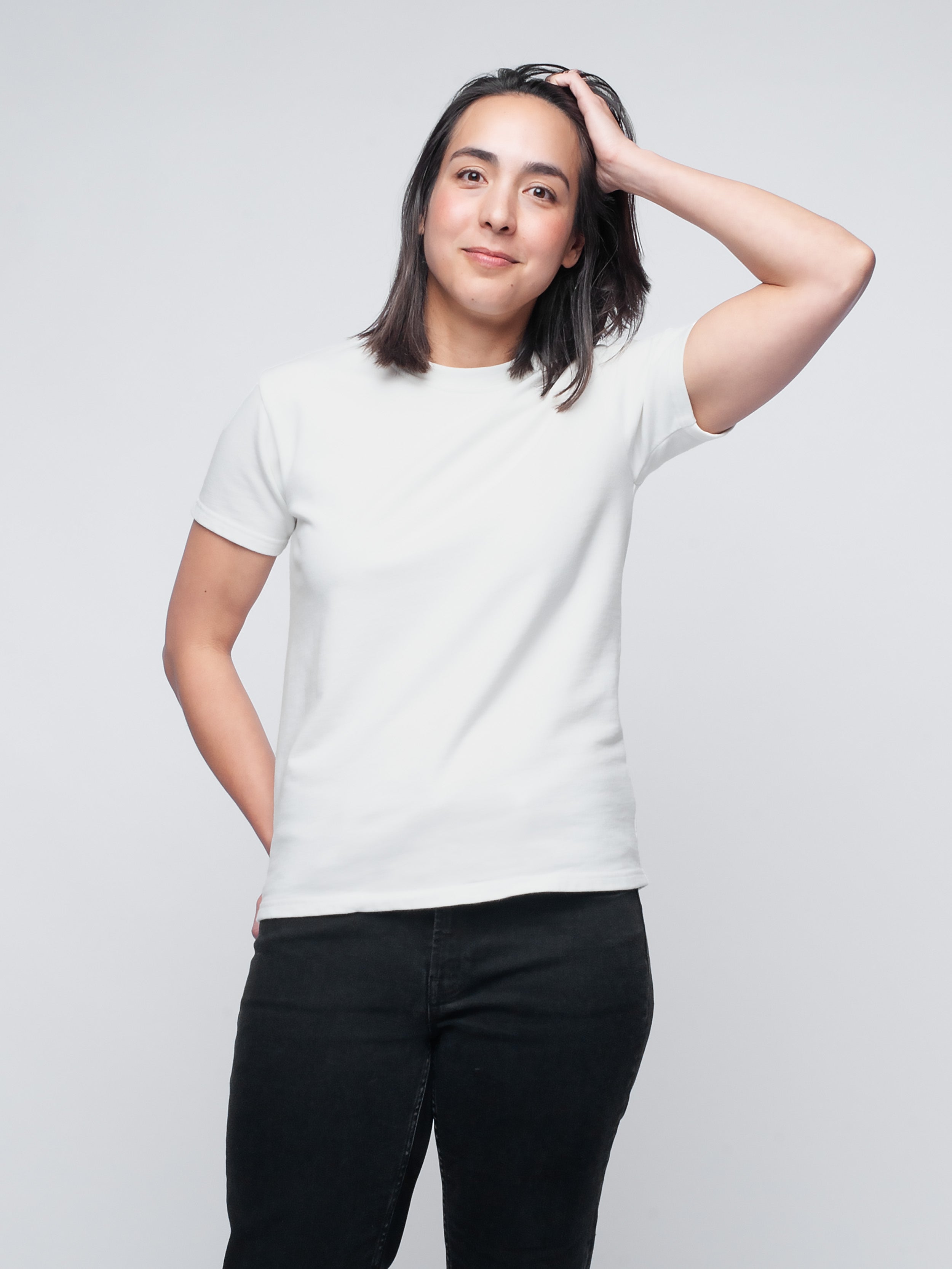 Organic Cotton Heavyweight T-Shirt #color_white